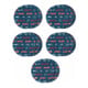 Bosch EXPERT O780 Set de feuilles abrasives, 150 mm, G60/G80/G120/G180/G240, 55 pcs-1