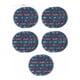 Bosch EXPERT O780 Set de feuilles abrasives, 150 mm, G60/G80/G120/G180/G240, 55 pcs-2