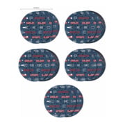 Bosch EXPERT O780 Set de feuilles abrasives, 150 mm, G60/G80/G120/G180/G240, 55 pcs-2