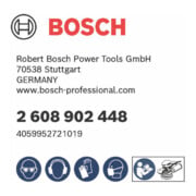 Bosch EXPERT O780 Set de feuilles abrasives, 150 mm, G80/G120/G180, 9 pcs-4