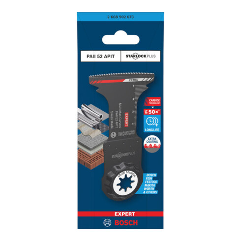 Bosch EXPERT PAII 52 APIT lame de scie plongeante MultiMax, 52 x 50 mm
