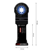 Bosch EXPERT PAIZ 32 AIT MetalMax Lama per sega a immersione, 32 x 55 mm-4