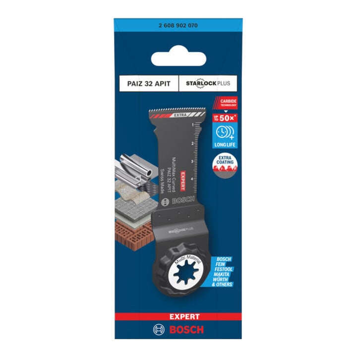 Bosch EXPERT PAIZ 32 APIT MultiMax invalzaagblad, 32 x 55 mm