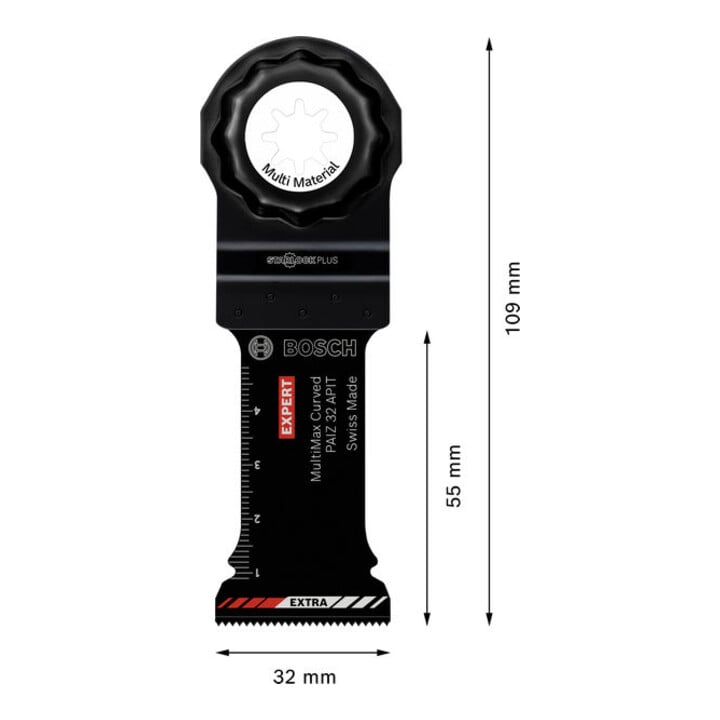 Bosch EXPERT PAIZ 32 APIT MultiMax lame de scie plongeante, 32 x 55 mm