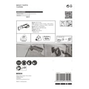Bosch Expert Plaque de ponçage MAVZ 116 RT4 Lame pour outils multifonctions, 116 mm-5