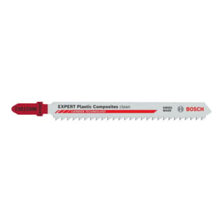 Bosch EXPERT Plastic Composites clean T301CHM Stichsägeblatt, 3-tlg.