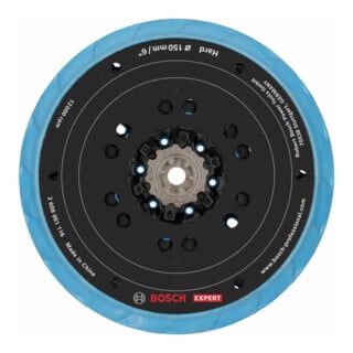 Bosch EXPERT Plateau de ponçage Multihole, dur, 150 mm