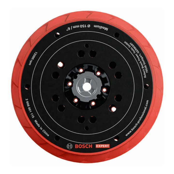 Bosch EXPERT Plateau de ponçage Multihole, moyen, 150 mm