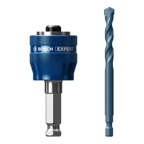 Bosch EXPERT Power Change Plus adapter 11mm TCT boor 8,5 x 105mm 2-delig voor rotatie- en percussieboormachines