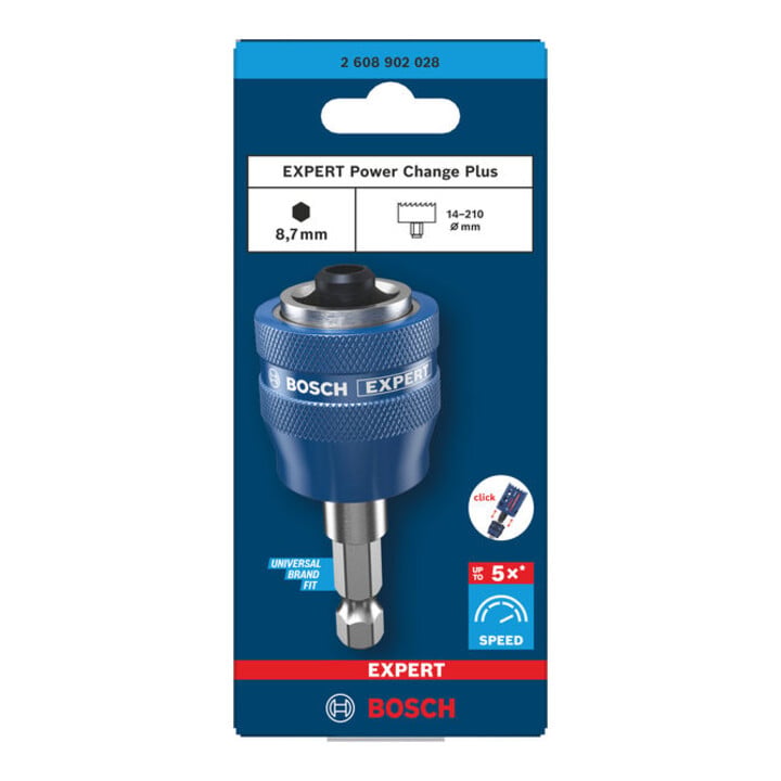 Bosch EXPERT Power Change Plus Aufsteckhalter, Sechskantschaft 8,7 mm
