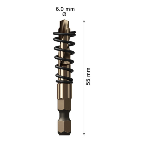 Bosch EXPERT Power Change Plus Blech-Zentrierbohrer für Dreh- und Schlagbohrer