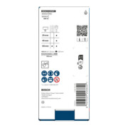 Bosch EXPERT Power Change Plus con punta centrante, Ø7,5 x 60 x 105 mm, 2 pezzi