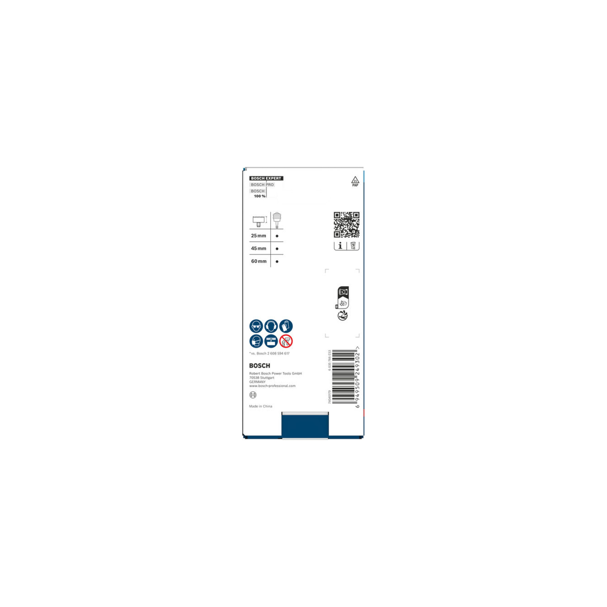 Bosch EXPERT Power Change Plus Lochs.Adap.-Verlängerungsst., Sechskants. 11 mm, 300 mm
