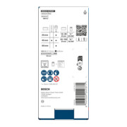 Bosch EXPERT Power Change Plus Set di conversione, esagono 11 mm, HSS-G, 7,15x45x85 mm, 2 adattatori connettore