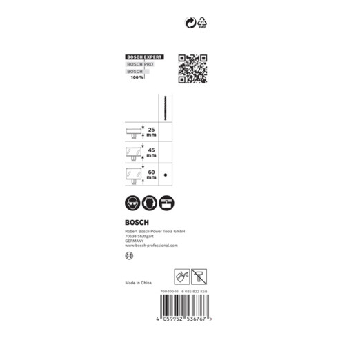 Bosch EXPERT Power Change Plus Zentrierbohrer HSS-Co 7,15 x 105mm für Dreh- und Schlagbohrer