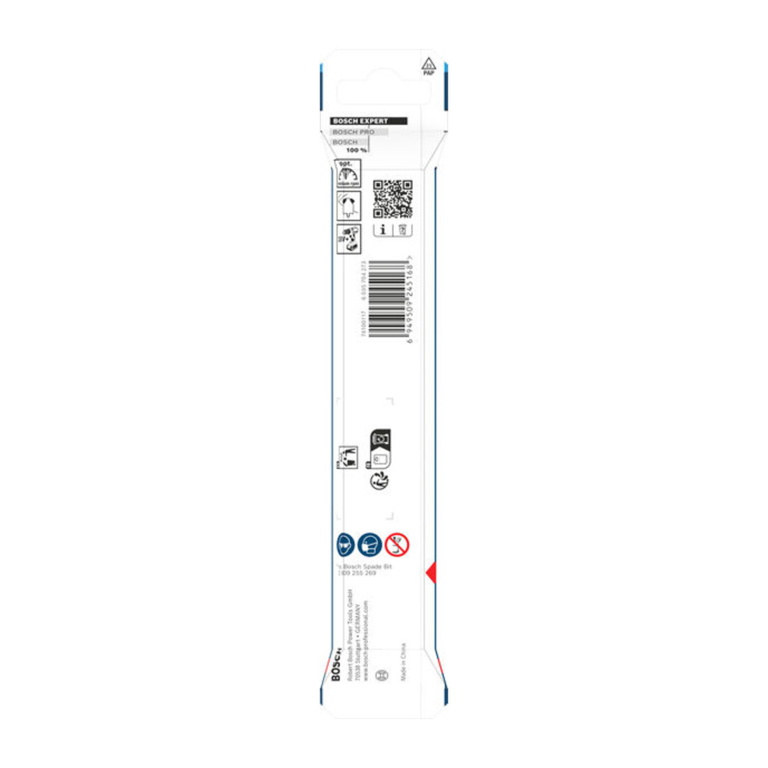Bosch EXPERT Punta da fresare piatta Self Cut Speed, 18 x 152 mm