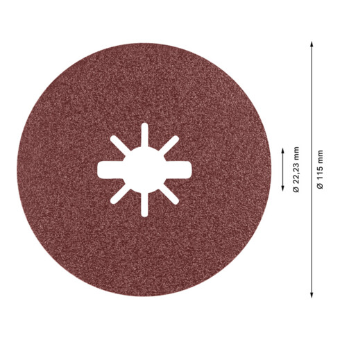 Bosch Expert R781 Prisma Ceramic X-LOCK Fiberscheibe