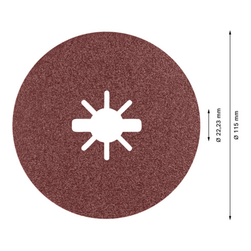 Bosch Expert R781 Prisma Ceramic X-LOCK vezelschijf