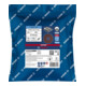 Bosch EXPERT R781 Prisma Ceramic X-LOCK fiberschijf 115mm 22,23mm G 80 voor haakse slijpmachines met X-LOCK en met klemmoer