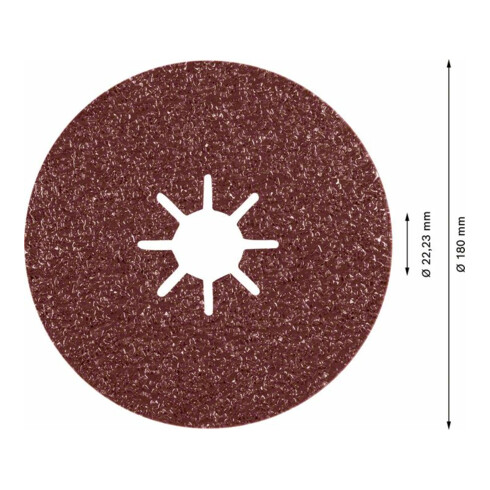 Disque en fibres céramiques Bosch EXPERT R781 Prisma
