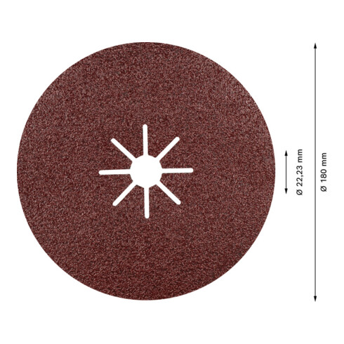 Disque en fibres céramiques Bosch EXPERT R781 Prisma