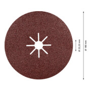 Disque en fibres céramiques Bosch EXPERT R781 Prisma-4