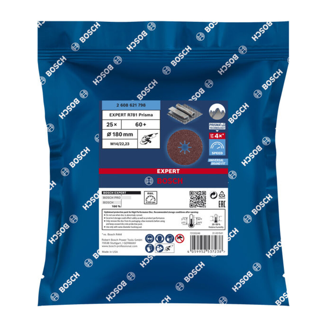 Bosch EXPERT R781 Prisma keramische vezelschijf