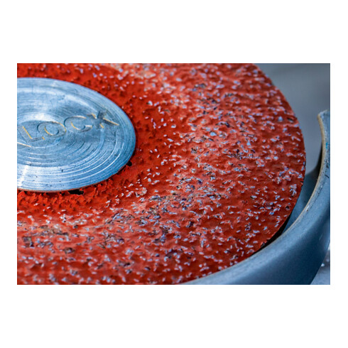 Bosch EXPERT R782 Prisma Ceramic Fiberscheibe 180mm 22,23mm G 120 für Winkelschleifer mit X-LOCK und mit Spannmutter