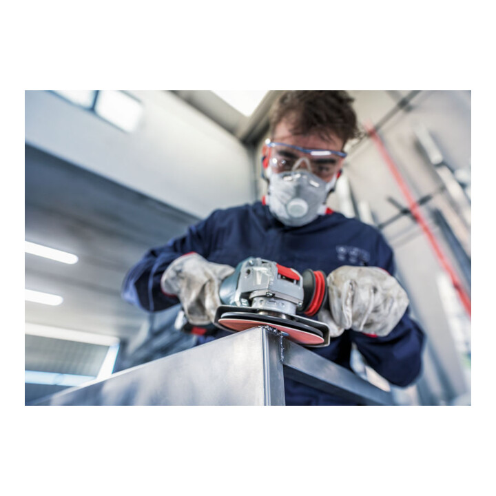 Bosch EXPERT R782 Prisma Ceramic X-LOCK Fiberscheibe 115mm 22,23mm G 120 für Winkelschleifer mit X-LOCK und mit Spannmutter