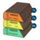 Bosch EXPERT S470 Bloc combiné, 69×97×26 mm, moyen/fin/superfin, 20 pcs