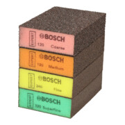 Bosch EXPERT S471 Standard-Schleifblock, 26x69x97mm, grob/mittel/fein/superfein, 20St.