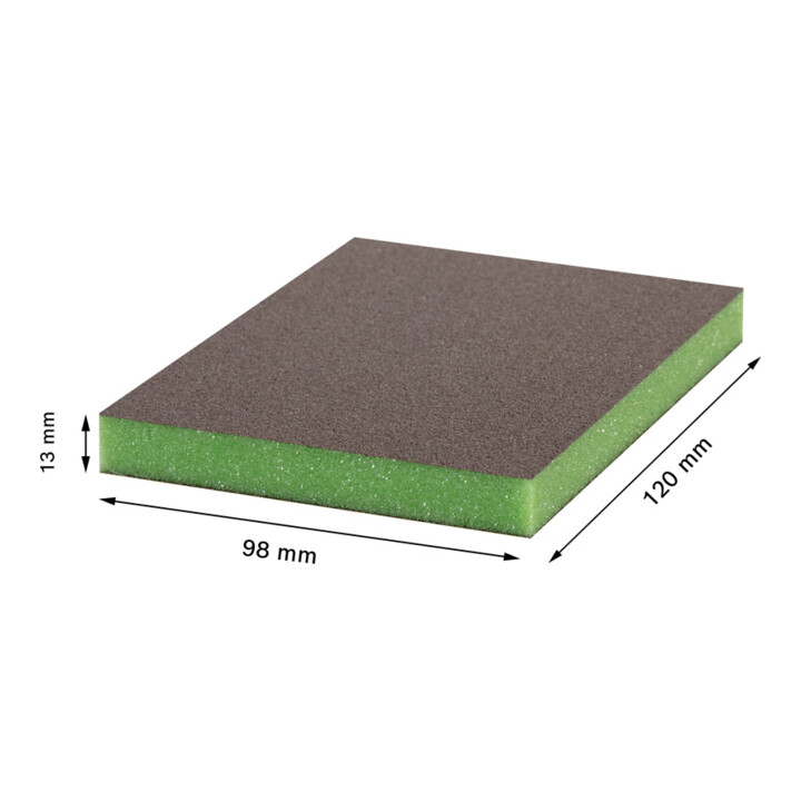 Bosch EXPERT S473 Standard Pad 98 x 120 x 13mm superfein für Handschleifen