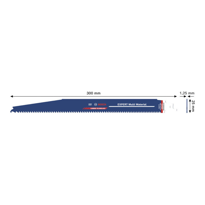 Bosch EXPERT Sabelzaagblad Multi Material S1259XHM