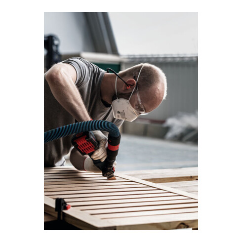 Bosch Expert Sanding Finger Fine AVZ 32 RT10 Plateau de ponçage pour outils multifonctionnels, 32 x 50 mm