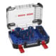 Bosch EXPERT Scie-cloche Multi Matériaux Power Change Plus, 22/25/35/40/51/68x60 mm, 9 pièces