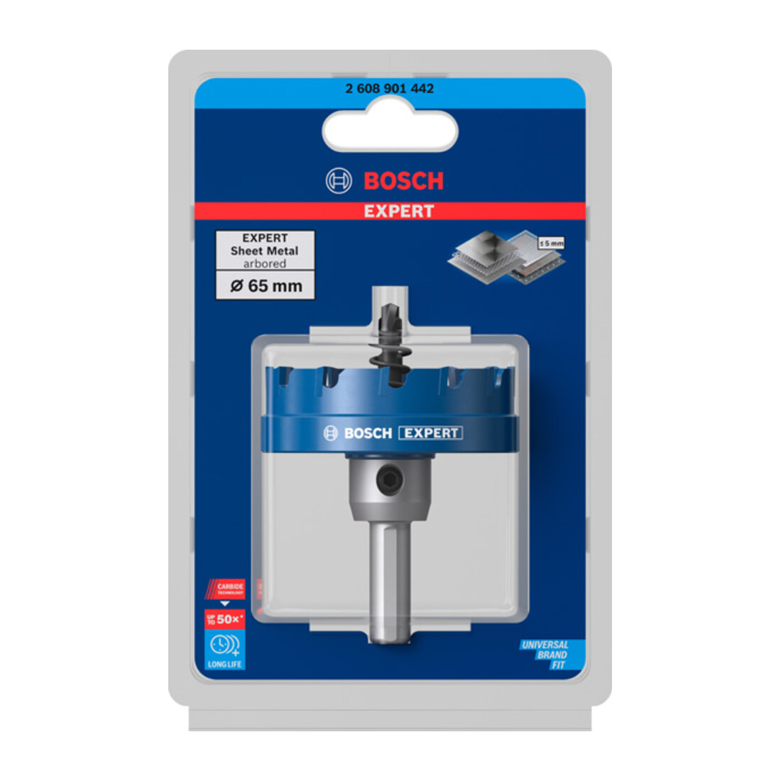 Bosch EXPERT Scie-cloche pour tôle d'acier 65 mm