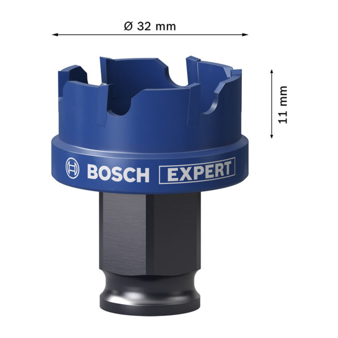 Bosch EXPERT Scie-cloche Power Change Plus pour tôle, 32 x 5 mm