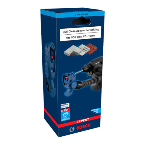 Bosch EXPERT SDS Clean Adapter zum Bohren