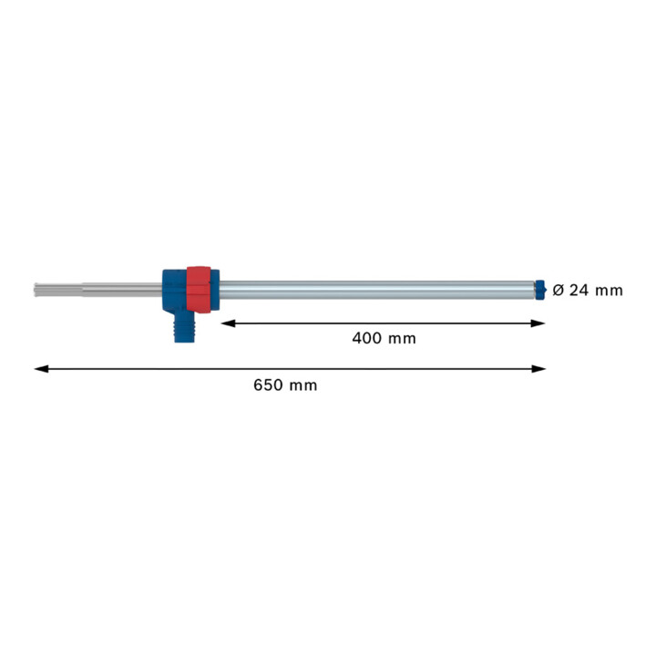 Bosch EXPERT SDS Clean max-8X Hammerbohrer-Set, 24 x 400 x 650 mm