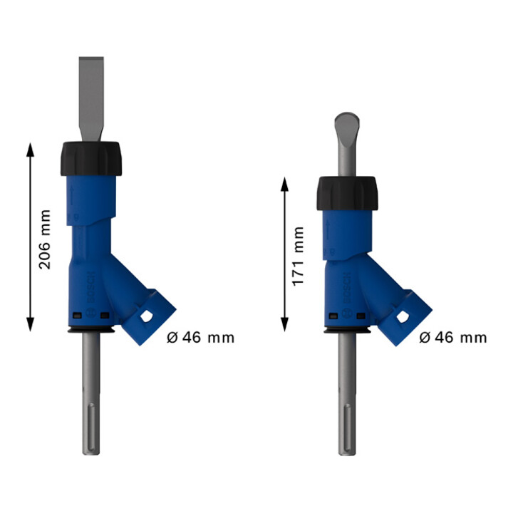 Bosch EXPERT SDS Clean max Flachmeißel-Adapter 25 x 400 mm