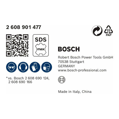 Bosch EXPERT SDS Clean max Flachmeißel-Adapter 25 x 400 mm