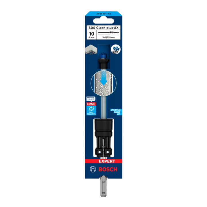 Bosch EXPERT SDS Clean plus-8X Foret à percussion, 10 x 100 x 225 mm