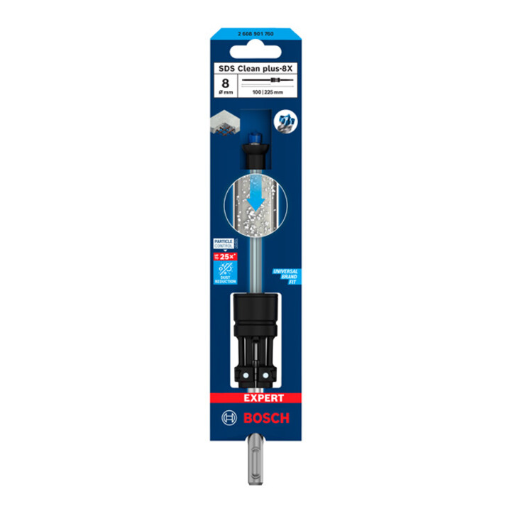 Bosch EXPERT SDS Clean plus-8X Foret à percussion, 8 x 100 x 225 mm