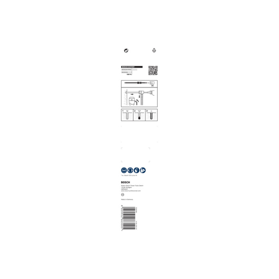 Bosch EXPERT SDS Clean plus-8X Hammerbohrer, 14 x 200 x 350 mm