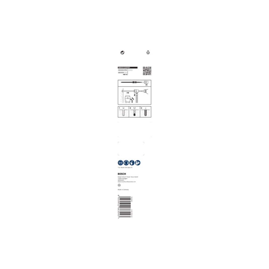 Bosch EXPERT SDS Clean plus-8X Hammerbohrer, 16 x 200 x 350 mm