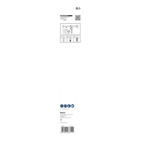 Bosch EXPERT SDS Clean plus-8X Hammerbohrer-Set 18 x 400 x 550 mm