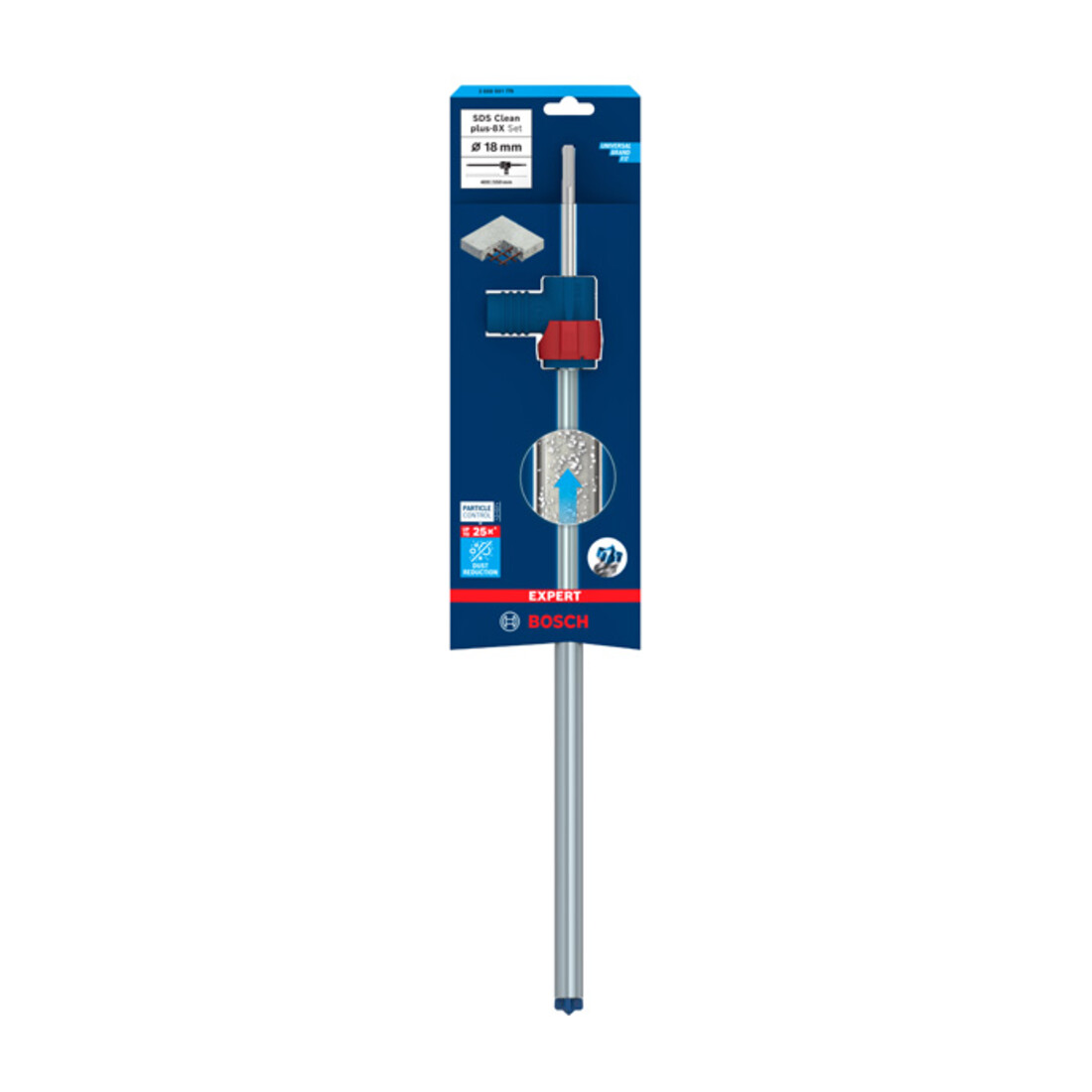 Bosch EXPERT SDS Clean plus-8X Hammerbohrer-Set 18 x 400 x 550 mm