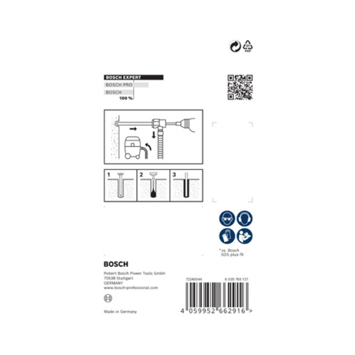 Bosch EXPERT SDS Clean plus-8X Hammerbohrer-Set 8 x 100 x 225 mm