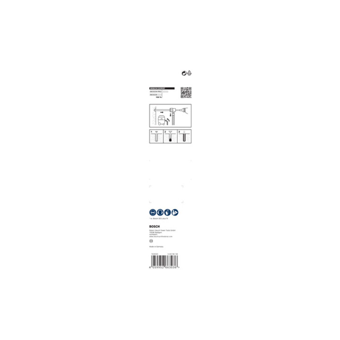 Bosch EXPERT SDS Clean plus-8X Jeu de forets marteau 16 x 200 x 350 mm