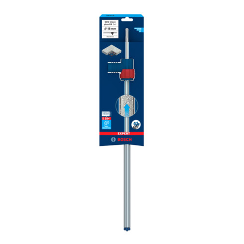 Bosch EXPERT SDS Clean plus-8X Jeu de forets marteaux 18 x 400 x 550 mm